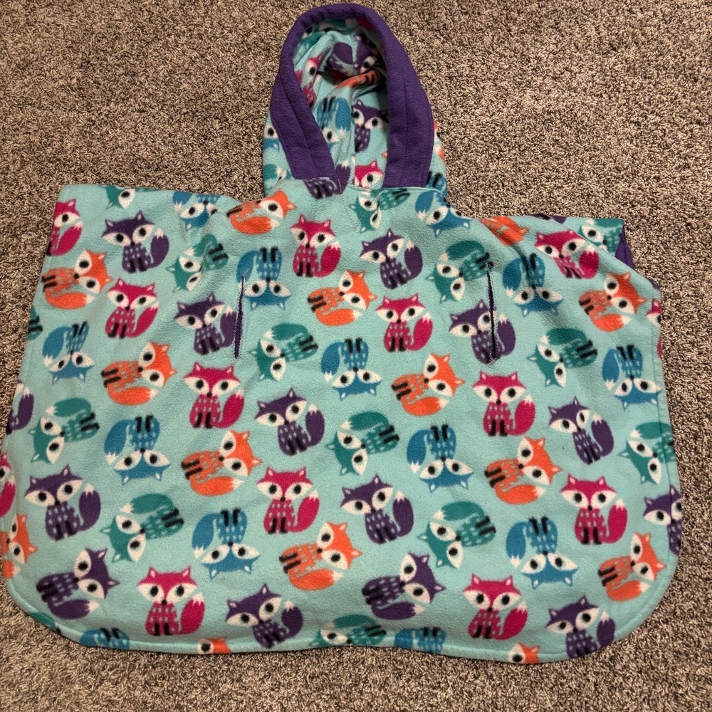 Car seat poncho
